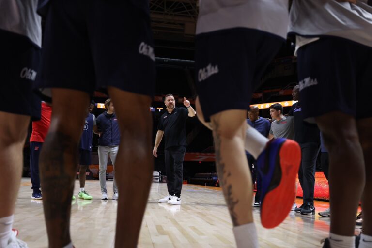 Beard’s Rebels prep to battle Mike White’s Georgia Bulldogs Wednesday