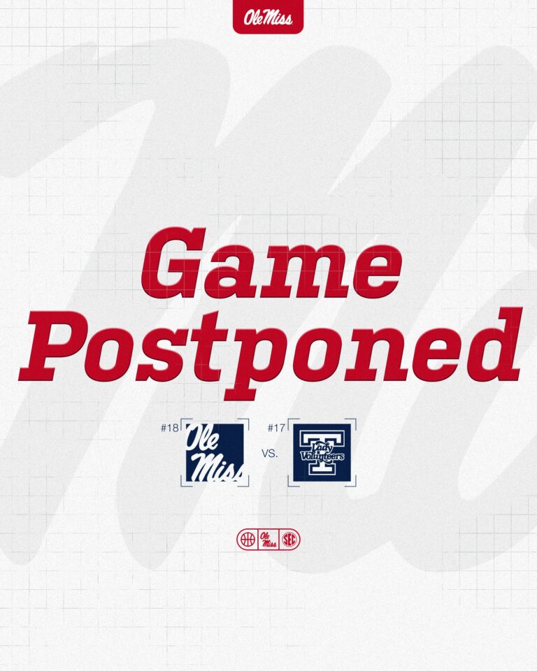 Women’s Basketball Game Against Tennessee Postponed