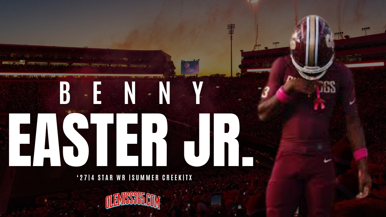 The Rebels’ Texas Talent Pipeline: '27 WR Benny Easter Jr - Ole Miss 365