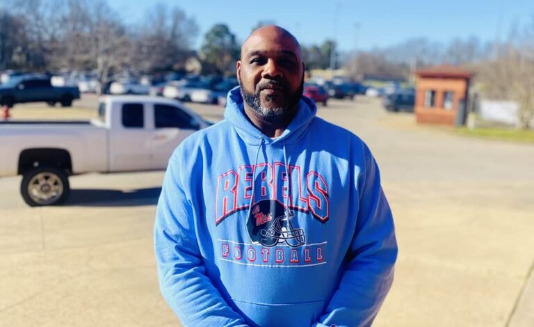 Rebel great Charles Stackhouse at the 365 Prospect Camp in Olive Branch