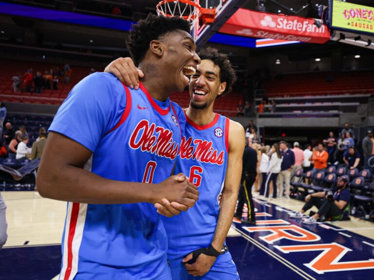 Rebels knock off Auburn for the first time since 2021