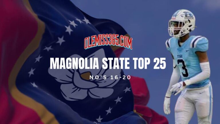 The Top 25 of 2027 countdown continues for Mississippi: No’s 16-20