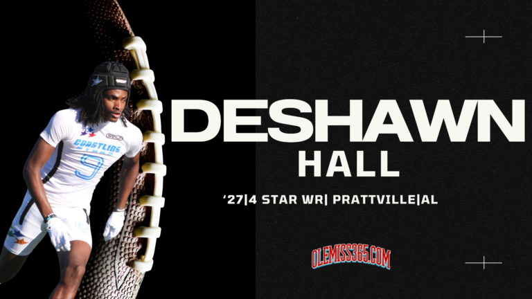 On the offer: ’27 four-star wide reciever Deshawn Hall