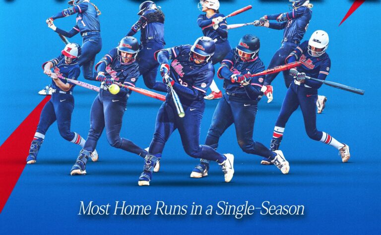 Rebels set single-season HR record with victory over instate foe Southern Miss