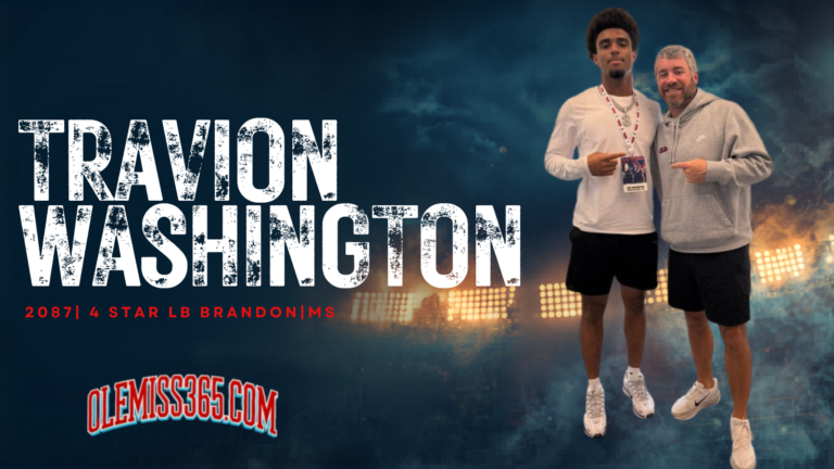 ’28 LB Travion ‘Tray’ Washington recaps his visit with the Rebels