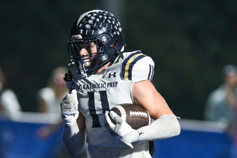 Rebs throw hat in the mix for talented edge/tight end from Elmhurst, Illinois