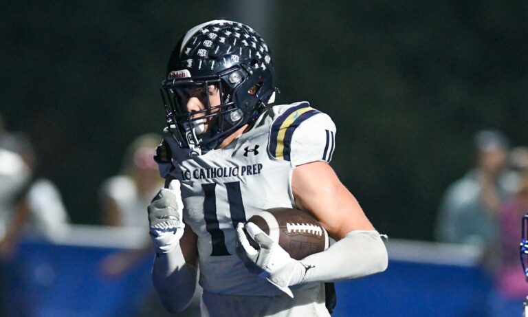 Rebs throw hat in the mix for talented edge/tight end from Elmhurst, Illinois