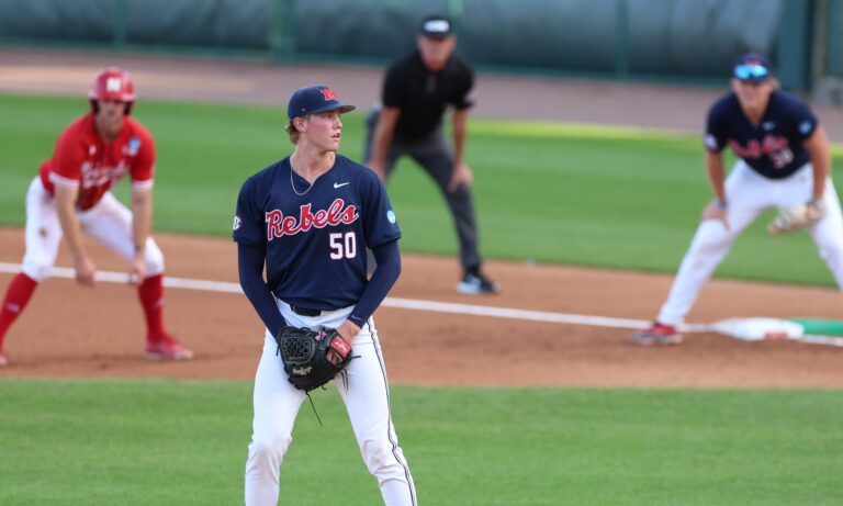 Rebels lead late in Lincoln as rain comes