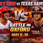 Final regular season series at Swayze Field features the Rebels and the Aggies