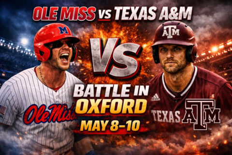 Final regular season series at Swayze Field features the Rebels and the Aggies