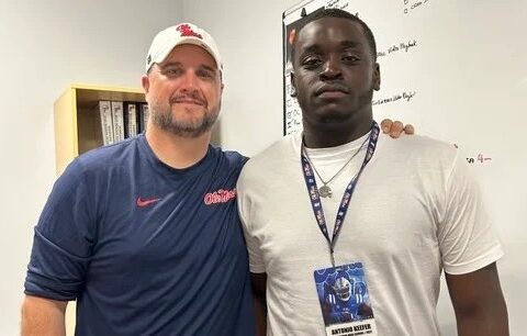 IOL Antonio Keefer chooses Ole Miss over finalists LSU, Ohio State, Memphis
