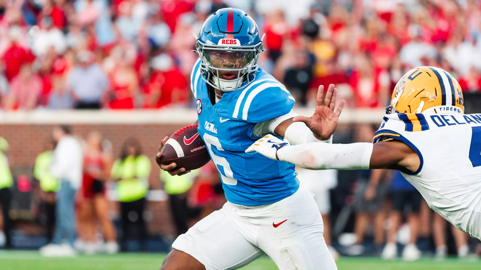 Trinidad Chambliss responds to Lane Kiffin's Vanity Fair comments - Ole ...