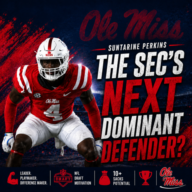 Why Suntarine Perkins could be the SEC’s Defensive Player of the Year