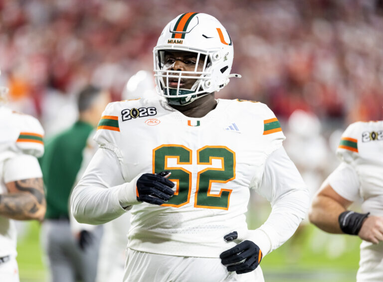 Is right tackle settled quite yet?