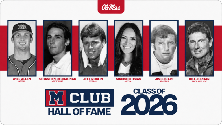 Ole Miss Athletics Unveils 2026 M-Club Hall of Fame Class