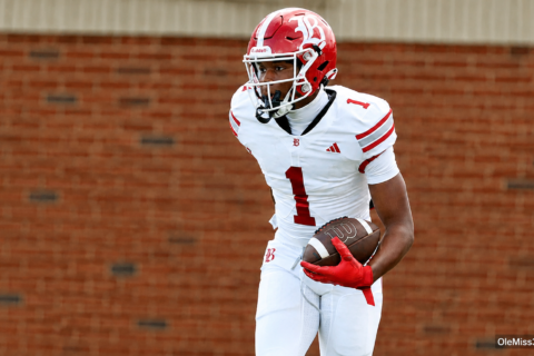 Ole Miss target “Cornbread” Adams takes over with 131 receiving yards and 90-plus-yard kickoff return