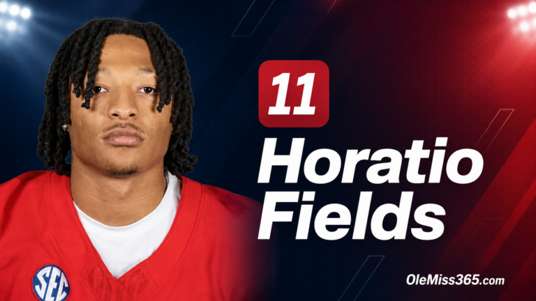 Healthy again, Horatio Fields is making his move in Ole Miss’ receiver race