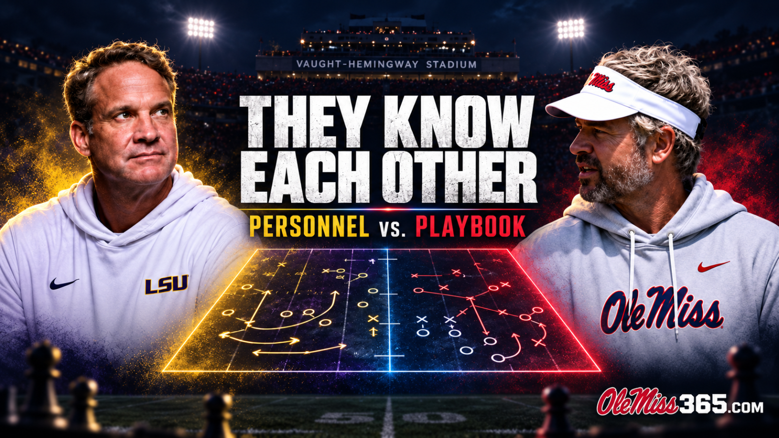 LSU knows Ole Miss’ personnel — the Rebels know Kiffin’s playbook