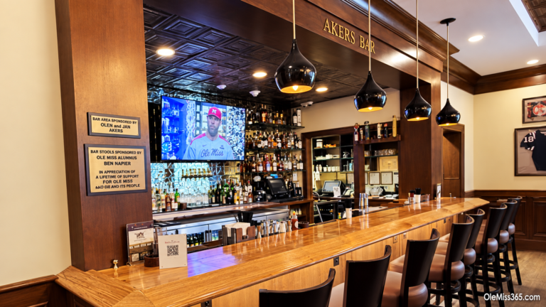Aker’s bar ready to serve throughout Ole Miss season