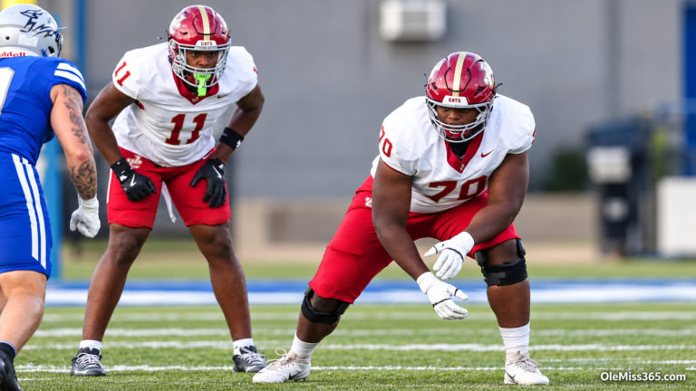 Top JUCO tackle Mansur Ali moves Ole Miss visit up ahead of commitment